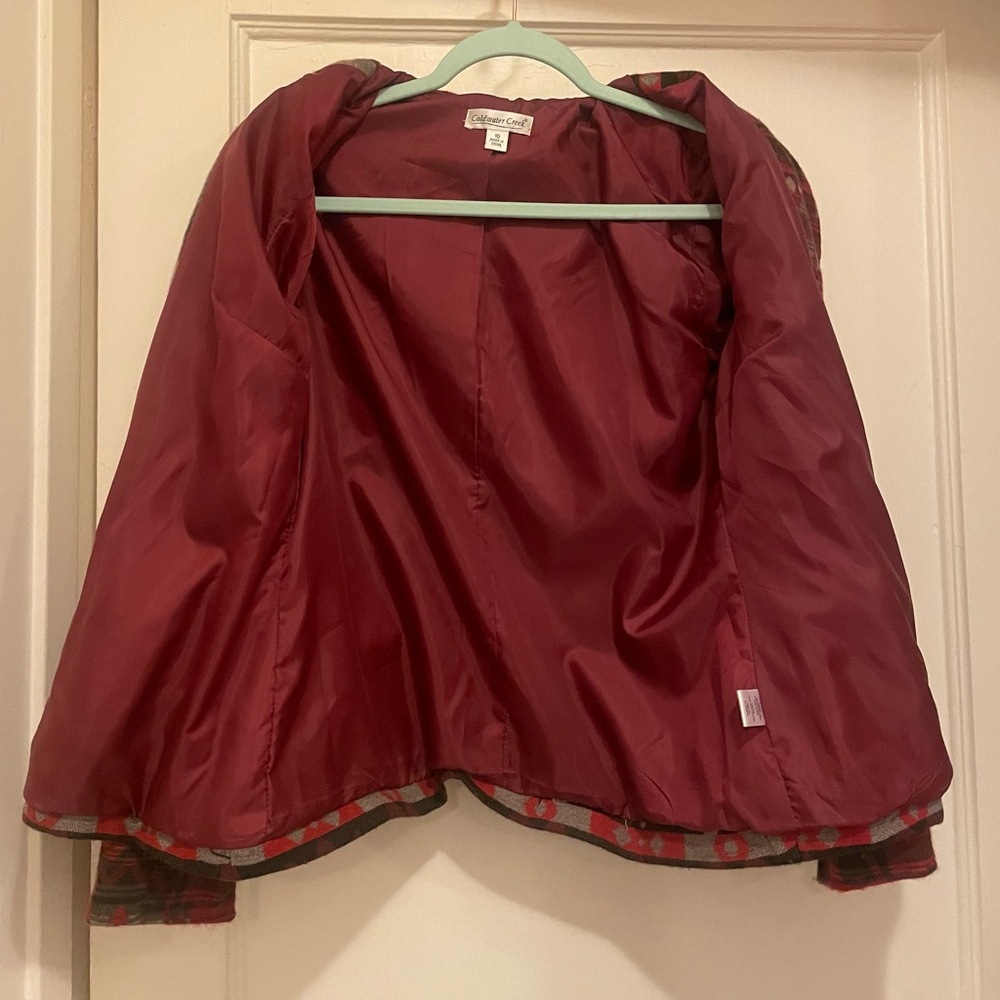 Coldwater Creek women’s Size 10
Southwestern design Wool Blend Shacket Jacket - Picture 5 of 14